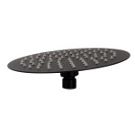 Wildberry Matt Black Round Shower Head Wildberry Matt Black Round Shower Head