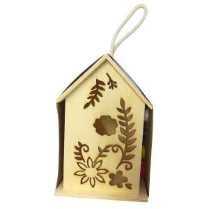 Khoki – Art and Craft Paint Your Own Bird House Kit 19 x 10.5cm – Flowers Khoki – Art and Craft Paint Your Own Bird House Kit 19 x 10.5cm – Flowers
