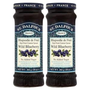 ST DALFOUR – Jam / Wild Blueberry Extra Fruit Jam 284g – Pack of 2 ST DALFOUR – Jam / Wild Blueberry Extra Fruit Jam 284g – Pack of 2