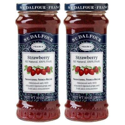 ST DALFOUR – Jam / Strawberry Extra Fruit Jam 284g – Pack of 2 ST DALFOUR – Jam / Strawberry Extra Fruit Jam 284g – Pack of 2