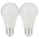 Philips – Essential LED Light E27 3000K Warm Warm Light – Pack of 2 (9W) Philips – Essential LED Light E27 3000K Warm Warm Light – Pack of 2 (9W)
