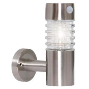 SolarMate – Wall Light Stainless Steel with Motion Sensor 5/100 Lumens SolarMate – Wall Light Stainless Steel with Motion Sensor 5/100 Lumens