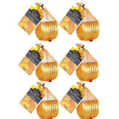 Kayley’s – Milk Chocolate Coins – 6 Bags (Total of 60 Coins) Kayley’s – Milk Chocolate Coins – 6 Bags (Total of 60 Coins)