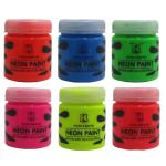 Harlequin – Paint Kit / Painting Set / Paints (Neon) – Pack of 6 (100ml) Harlequin – Paint Kit / Painting Set / Paints (Neon) – Pack of 6 (100ml)