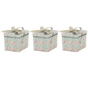 SourceDirect – Gift Box / Flat-Pack Large Gift Box – Pack of 3 (Ribbons) SourceDirect – Gift Box / Flat-Pack Large Gift Box – Pack of 3 (Ribbons)