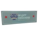 Source Direct – Voucher Booklet – Best Dad – 10 Vouchers Source Direct – Voucher Booklet – Best Dad – 10 Vouchers