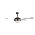 Taurus – Ceiling Fan with Remote Control – 4 Blade Steel – Silver (132cm) Taurus – Ceiling Fan with Remote Control – 4 Blade Steel – Silver (132cm)