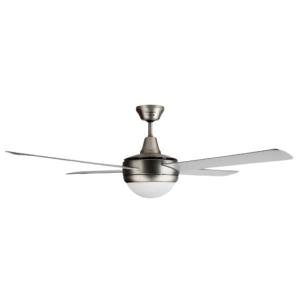 Taurus – Ceiling Fan with Remote Control – 4 Blade Steel – Silver (132cm) Taurus – Ceiling Fan with Remote Control – 4 Blade Steel – Silver (132cm)