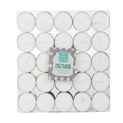 Candle – Tea – Light – White – 3.5cm x large Box – 25 Candle – Tea – Light – White – 3.5cm x large Box – 25