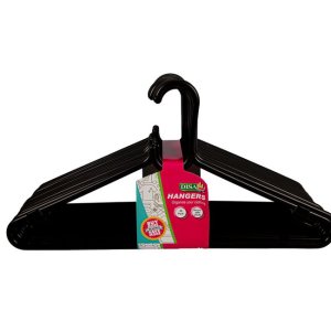 Clothes Hangers – BPA Free Plastic – Black – 20 Piece Clothes Hangers – BPA Free Plastic – Black – 20 Piece