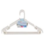 Disa – Clothes Hangers – Household Accessories – Plastic – White – 5 Pack Disa – Clothes Hangers – Household Accessories – Plastic – White – 5 Pack