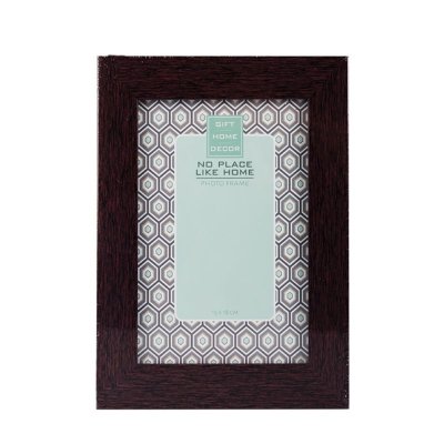 Picture Frame – Mahogany – Rectangular – Brown – 13cm x 18cm Picture Frame – Mahogany – Rectangular – Brown – 13cm x 18cm