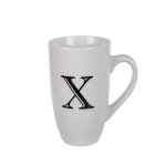 Kitchen Accessories – Mug – Letter ‘X’ – Ceramic – White Kitchen Accessories – Mug – Letter ‘X’ – Ceramic – White