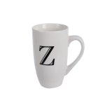 Kitchen Accessories – Mug – Letter ‘Z’ – Ceramic – White Kitchen Accessories – Mug – Letter ‘Z’ – Ceramic – White