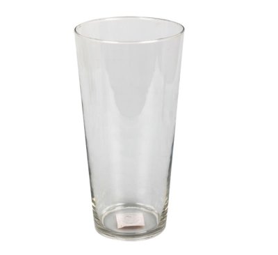 Vase – Glass – Florist – Home Decor – Household – Tapered – Clear – 30cm Vase – Glass – Florist – Home Decor – Household – Tapered – Clear – 30cm