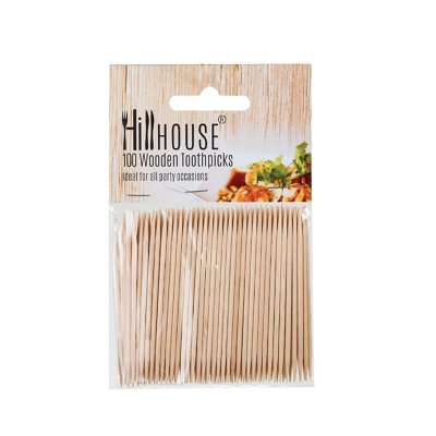 Hill House – Toothpicks – Kitchen Accessories – Wooden – 100 Pieces Hill House – Toothpicks – Kitchen Accessories – Wooden – 100 Pieces
