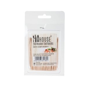 Hill House – Toothpicks – Kitchen – Wooden – Clamshell – 250 Pieces Hill House – Toothpicks – Kitchen – Wooden – Clamshell – 250 Pieces