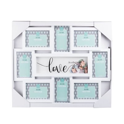 Picture Frame – Collage – Plastic – 8 – Hole with Words Picture Frame – Collage – Plastic – 8 – Hole with Words