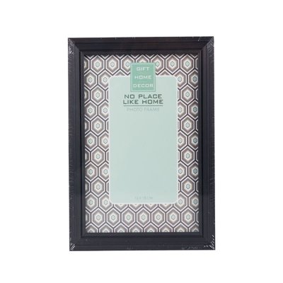 Picture Frame – Wooden – Rectangle – Black – 13cm x 18cm Picture Frame – Wooden – Rectangle – Black – 13cm x 18cm
