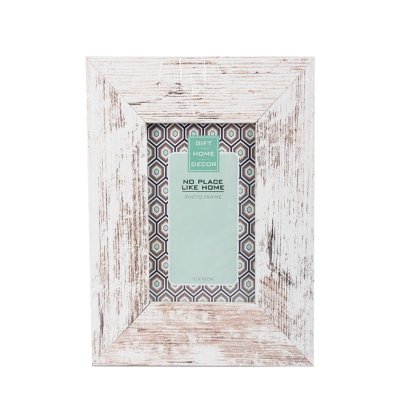 Picture Frame – MDF – White Stressed – 10 x 15cm Picture Frame – MDF – White Stressed – 10 x 15cm