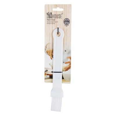 Hillhouse – Pastry Brush – Plastic – Handle – White Hillhouse – Pastry Brush – Plastic – Handle – White