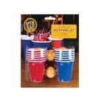 Drinking Game – Beer Pong Set – Cups & Balls – Mini – 18 Piece Drinking Game – Beer Pong Set – Cups & Balls – Mini – 18 Piece