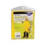 Poncho With Hood – Vinyl – Adult – Yellow – 132cm x 203cm Poncho With Hood – Vinyl – Adult – Yellow – 132cm x 203cm