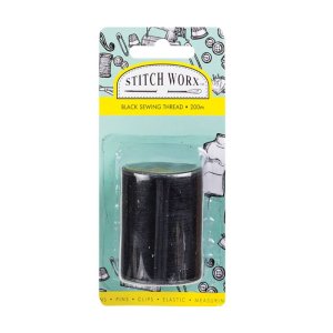 Stitch Worx – Haberdashery – Sewing Thread – Craft – Black – 200m Stitch Worx – Haberdashery – Sewing Thread – Craft – Black – 200m