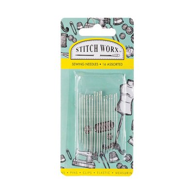 Stitch Worx – Haberdashery – Sewing Needles – Assorted – 16 Pieces Stitch Worx – Haberdashery – Sewing Needles – Assorted – 16 Pieces