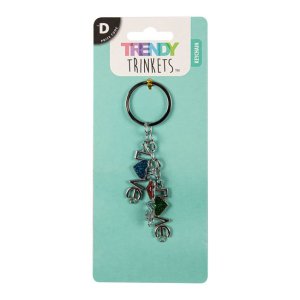 Keychain – ‘Love’ Charms – Silver – Single Keychain – ‘Love’ Charms – Silver – Single