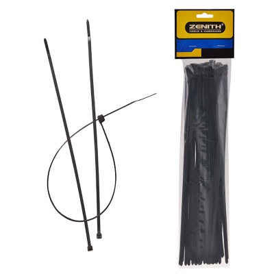 Cable Ties – BPA-Free Plastic – Black – 4.8cm x 300mm – 50 Pack Cable Ties – BPA-Free Plastic – Black – 4.8cm x 300mm – 50 Pack