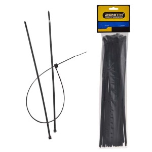 Cable Ties – BPA-Free Plastic – Black – 4.8cm x 300mm – 50 Pack Cable Ties – BPA-Free Plastic – Black – 4.8cm x 300mm – 50 Pack