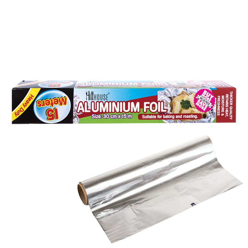Aluminium Foil – Heavy Duty – Silver – 30cm x 15m Aluminium Foil – Heavy Duty – Silver – 30cm x 15m