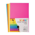Khoki – Paper – Arts – Neon – Assorted Colors – A4 – 80gsm – 100 Sheets Khoki – Paper – Arts – Neon – Assorted Colors – A4 – 80gsm – 100 Sheets