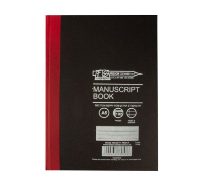 FS – Exercise Book – Hard Cover – Manuscript – Feint & Margin – A5 FS – Exercise Book – Hard Cover – Manuscript – Feint & Margin – A5