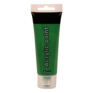 Acrylic Paint – Art & Craft – Art Supplies – Tube – Dark Green – 75ml Acrylic Paint – Art & Craft – Art Supplies – Tube – Dark Green – 75ml