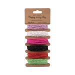 Raffia Twine – Gift Wrapping String – Assorted Colours – 6 Piece Raffia Twine – Gift Wrapping String – Assorted Colours – 6 Piece