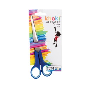Khoki – Scissor – Arts & Crafts – Childrens Items – Plastic Handle – 17cm Khoki – Scissor – Arts & Crafts – Childrens Items – Plastic Handle – 17cm