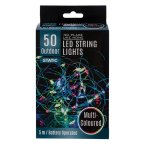 String Lights – Outdoor – Battery Operated – Multi-Coloured – 5 m – 50 LED String Lights – Outdoor – Battery Operated – Multi-Coloured – 5 m – 50 LED