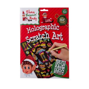 Scratch Set – Christmas Art Accessories – Elf Hologramic Scratch Set – Christmas Art Accessories – Elf Hologramic