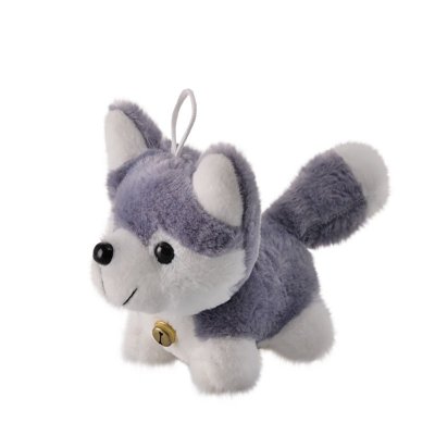 Stuffed Dog – Plush Toys – Husky – Grey & White – 15 cm Stuffed Dog – Plush Toys – Husky – Grey & White – 15 cm