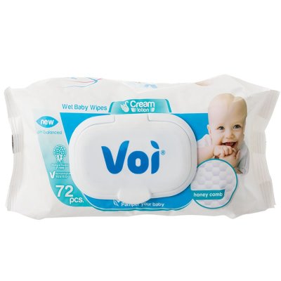 Voi – Wet Wipes – Baby Wipes – Honeycomb – 72 Piece Voi – Wet Wipes – Baby Wipes – Honeycomb – 72 Piece