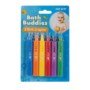 Bath Crayons – Children Bath Toys – Assorted Colours – BPA Free – 6 Piece Bath Crayons – Children Bath Toys – Assorted Colours – BPA Free – 6 Piece