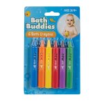Bath Crayons – Children Bath Toys – Assorted Colours – BPA Free – 6 Piece Bath Crayons – Children Bath Toys – Assorted Colours – BPA Free – 6 Piece