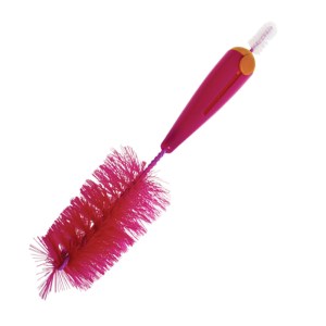 Bottle & Nipple Brush – Cleaning Accessories – Pink – 2 Piece Bottle & Nipple Brush – Cleaning Accessories – Pink – 2 Piece