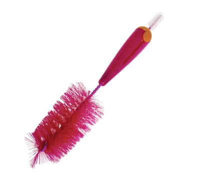 Bottle & Nipple Brush – Cleaning Accessories – Pink – 2 Piece Bottle & Nipple Brush – Cleaning Accessories – Pink – 2 Piece