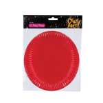 Party Plates – Party Accessories – BPA Free – Red – 23 cm – 10 Pieces Party Plates – Party Accessories – BPA Free – Red – 23 cm – 10 Pieces