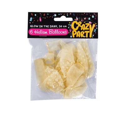 Helium Balloons – Glow In The Dark – 30cm Helium Balloons – Glow In The Dark – 30cm