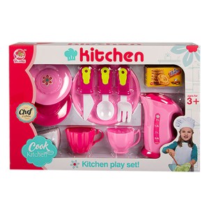 Kitchen Play Set – Coffee & Cake Set with Kettle – 11 Piece Kitchen Play Set – Coffee & Cake Set with Kettle – 11 Piece