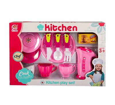 Kitchen Play Set – Coffee & Cake Set with Kettle – 11 Piece Kitchen Play Set – Coffee & Cake Set with Kettle – 11 Piece